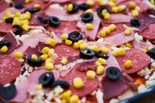 meat lovers pizza with multiple premium meats